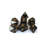 Chessex Opaque Black/Gold Set