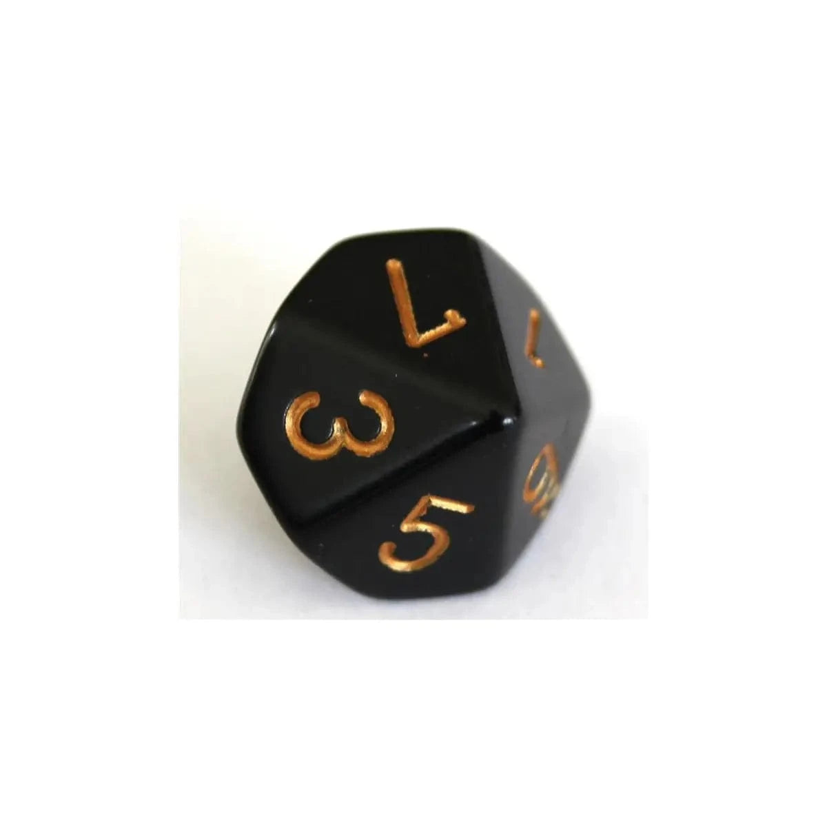 Chessex Chessex Opaque Black/Gold W10