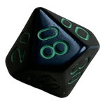 Chessex Chessex Opaque Black/Green W10-0
