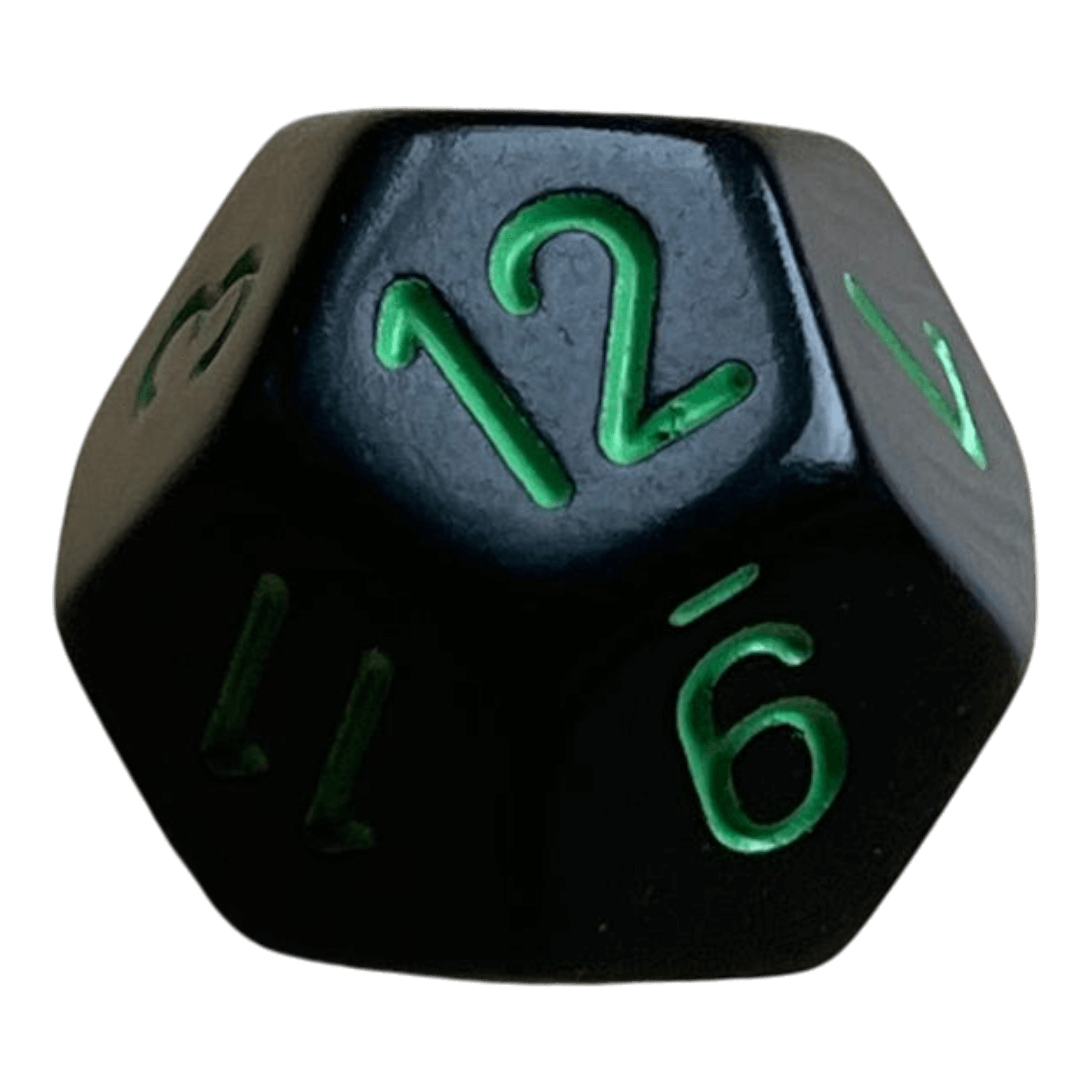 Chessex Chessex Opaque Black/Green W12