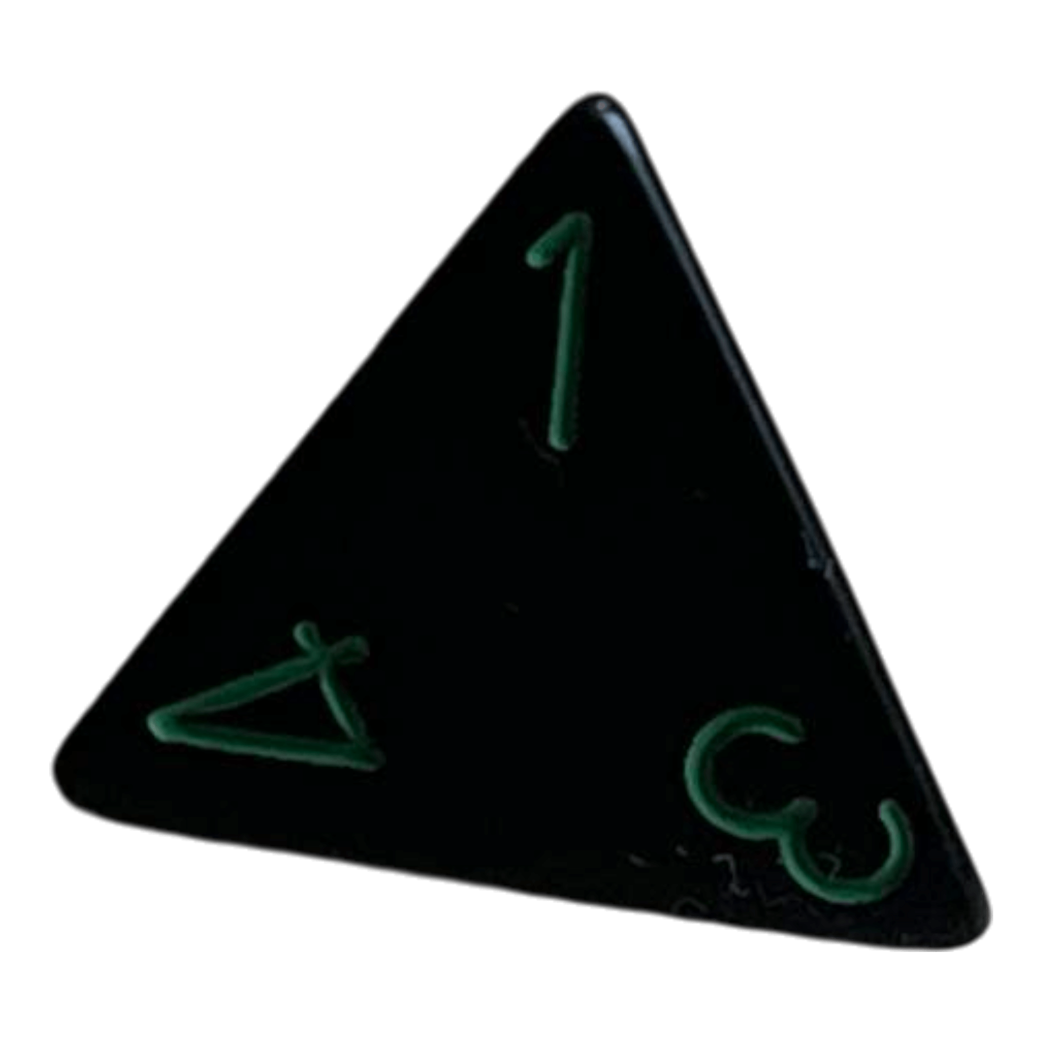 Chessex Chessex Opaque Black/Green W4