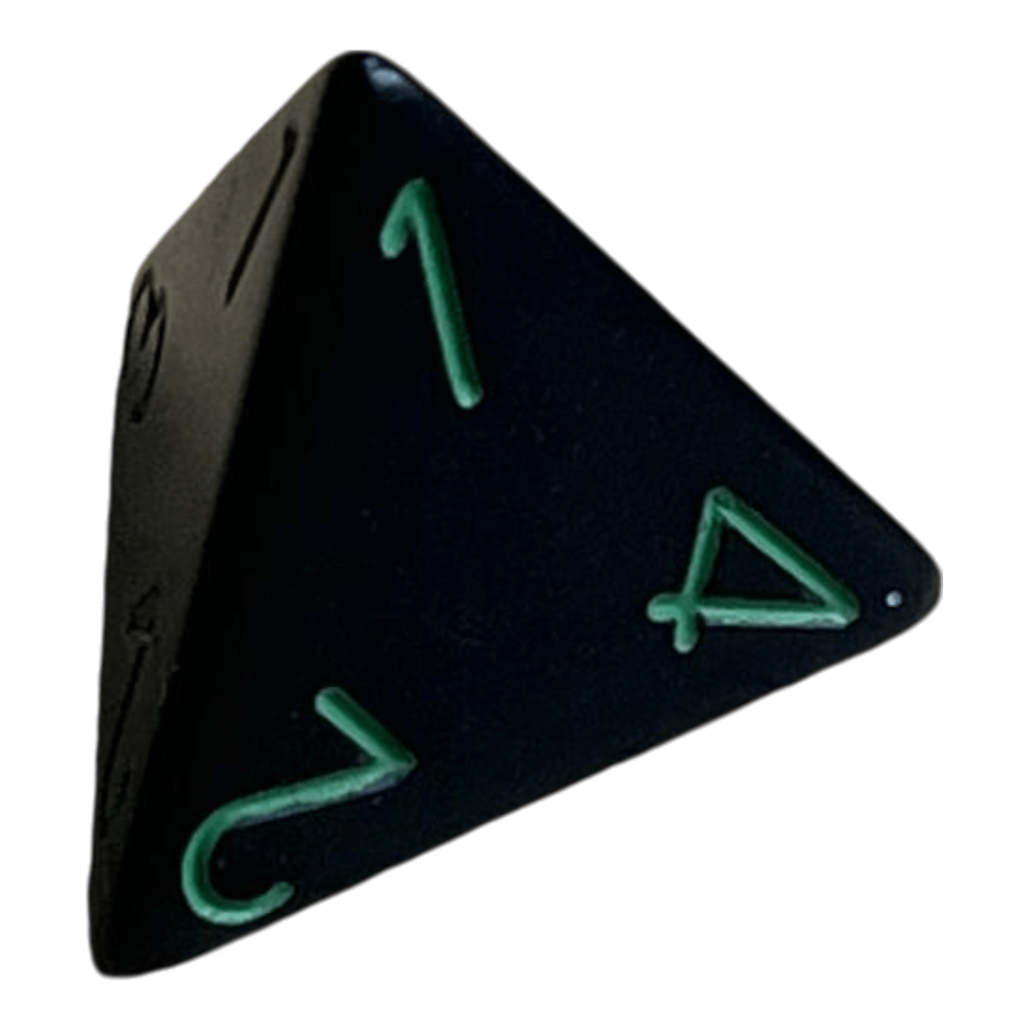 Chessex Chessex Opaque Black/Green W4