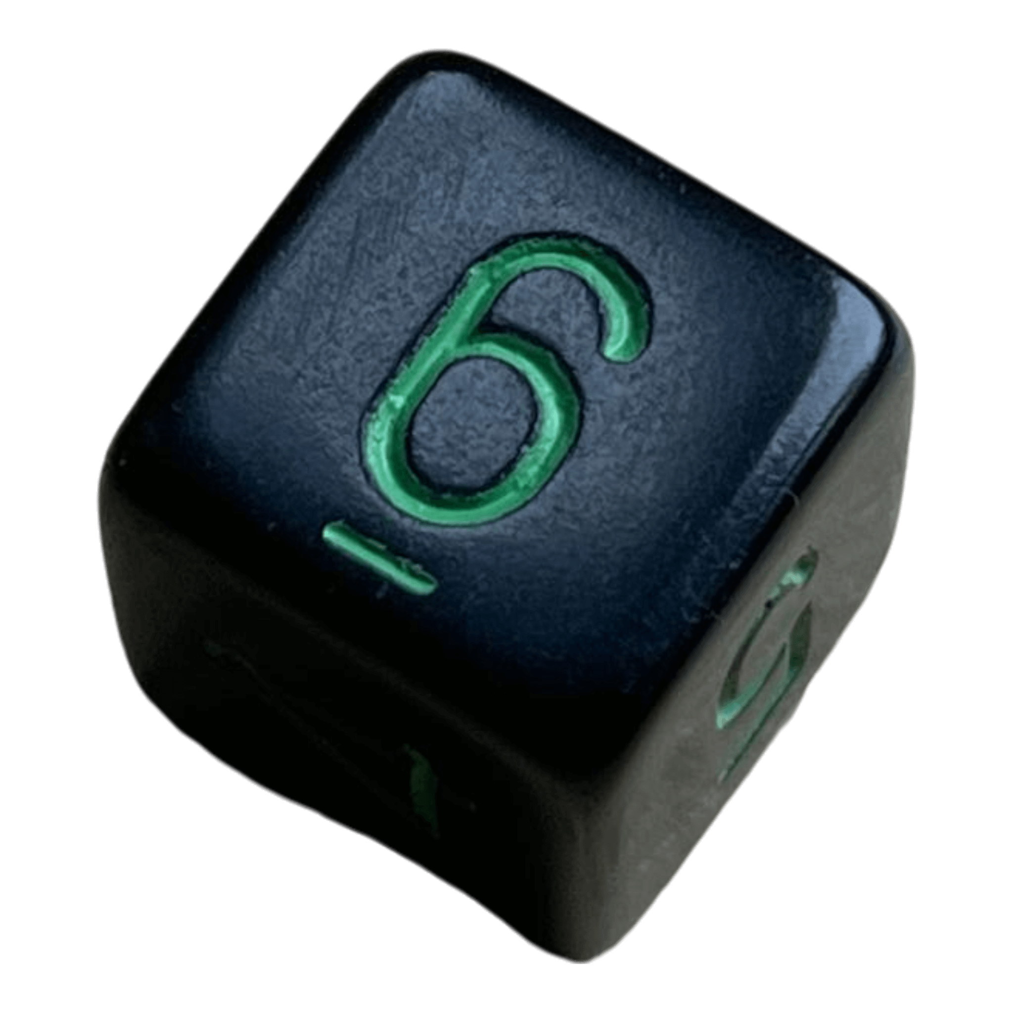 Chessex Chessex Opaque Black/Green W6