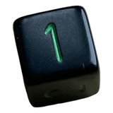 Chessex Chessex Opaque Black/Green W6