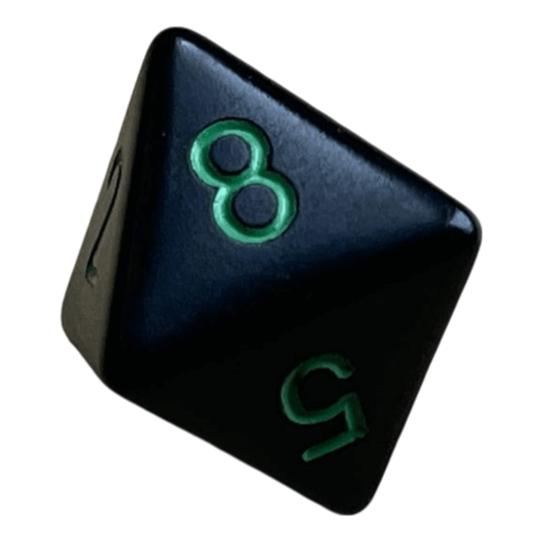 Chessex Chessex Opaque Black/Green W8