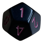 Chessex Chessex Opaque Black/Pink W12