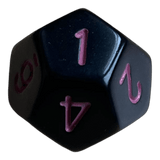 Chessex Chessex Opaque Black/Pink W12