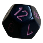 Chessex Chessex Opaque Black/Pink W12