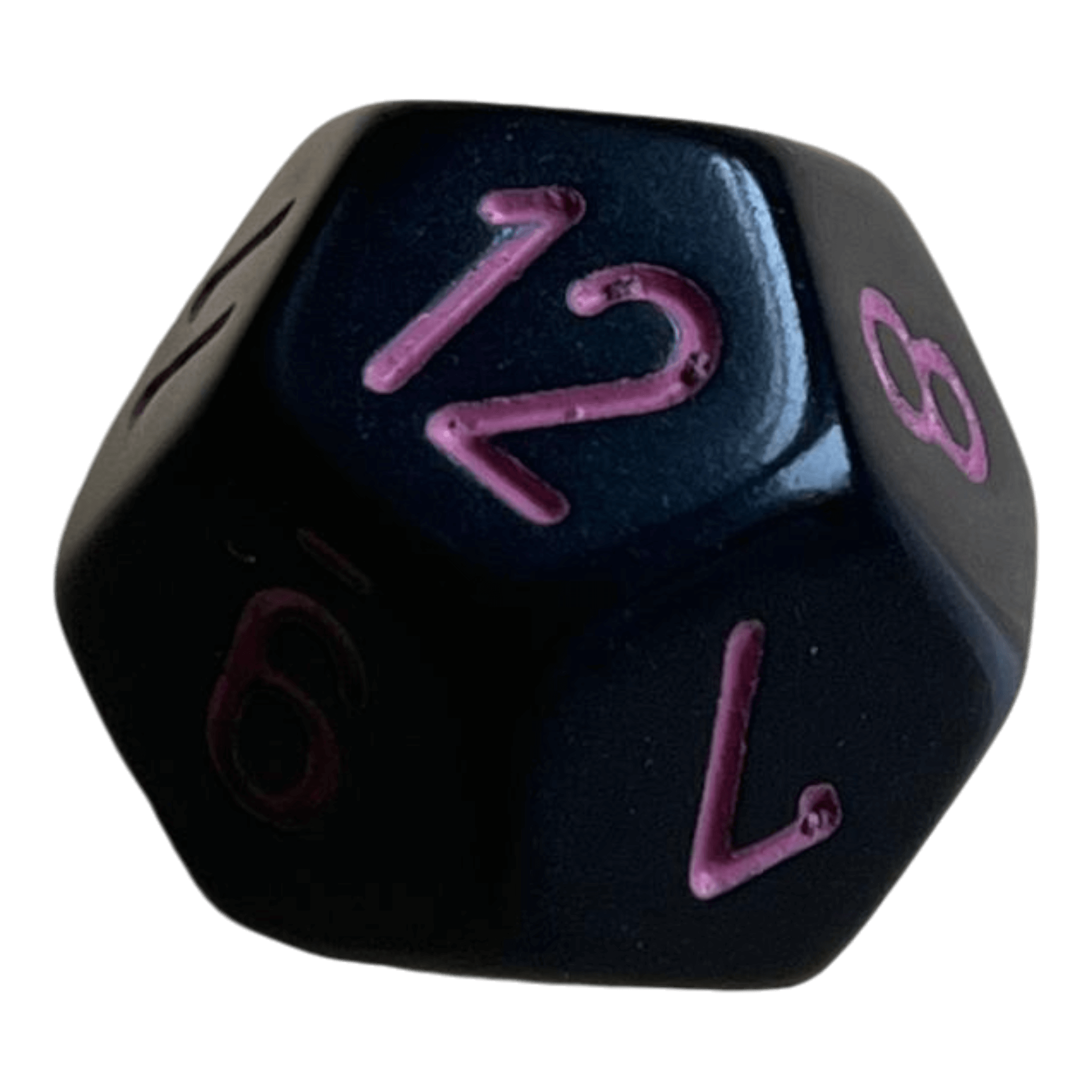 Chessex Chessex Opaque Black/Pink W12