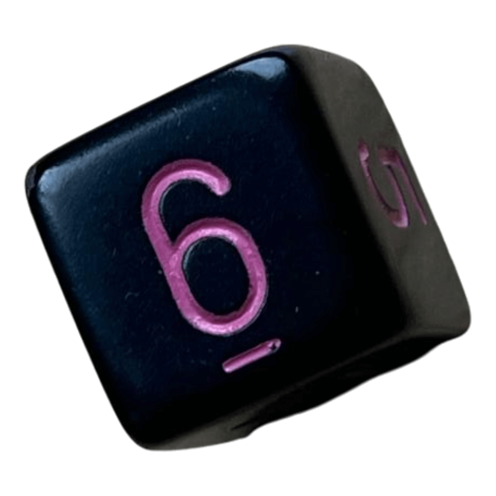 Chessex Chessex Opaque Black/Pink W6