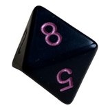 Chessex Chessex Opaque Black/Pink W8