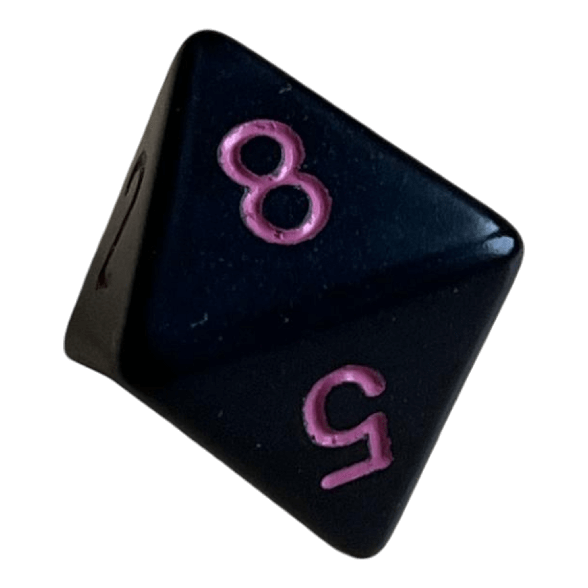 Chessex Chessex Opaque Black/Pink W8