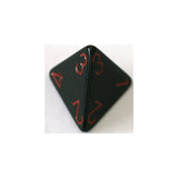 Chessex Opaque Black/Red W4