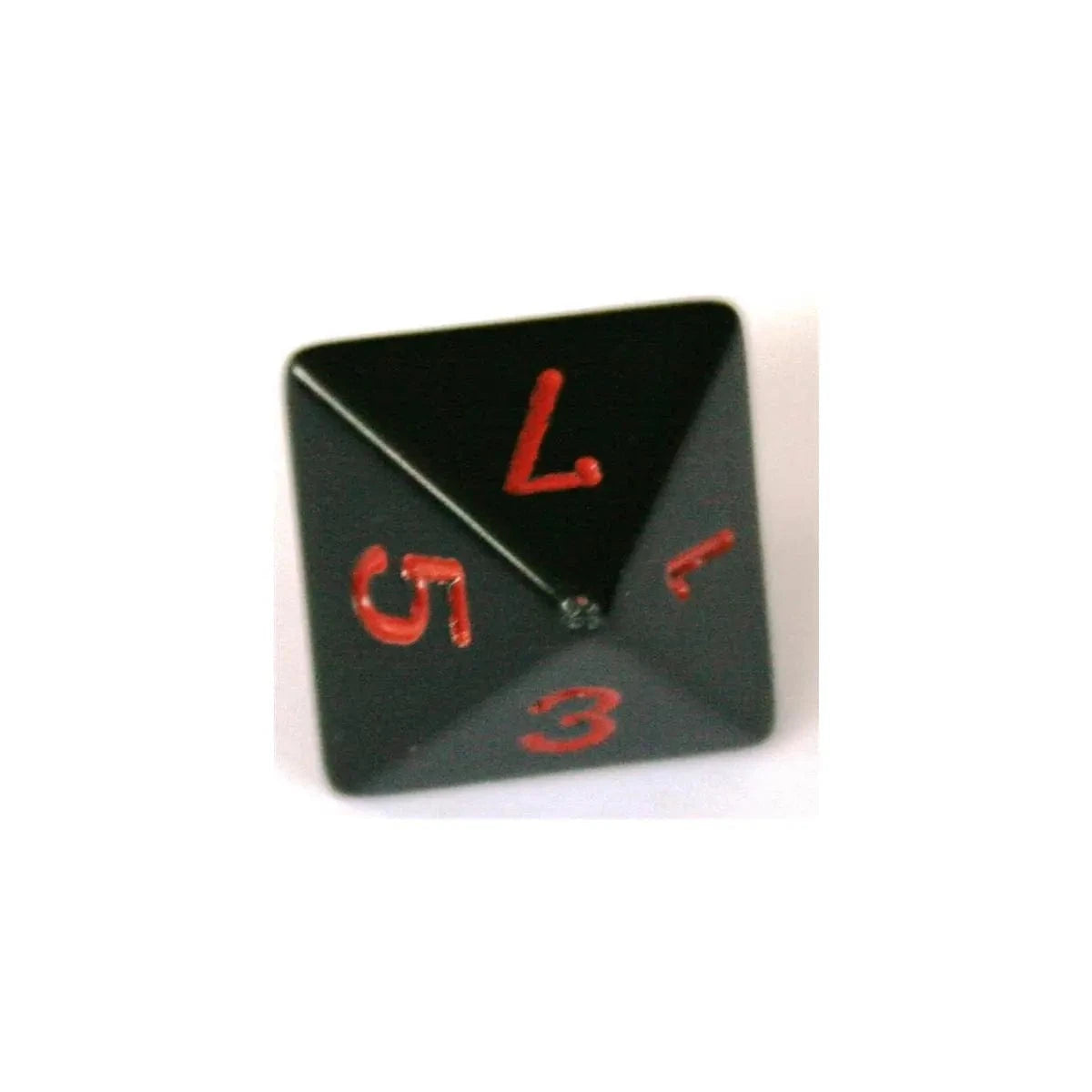 Chessex Chessex Opaque Black/Red W8