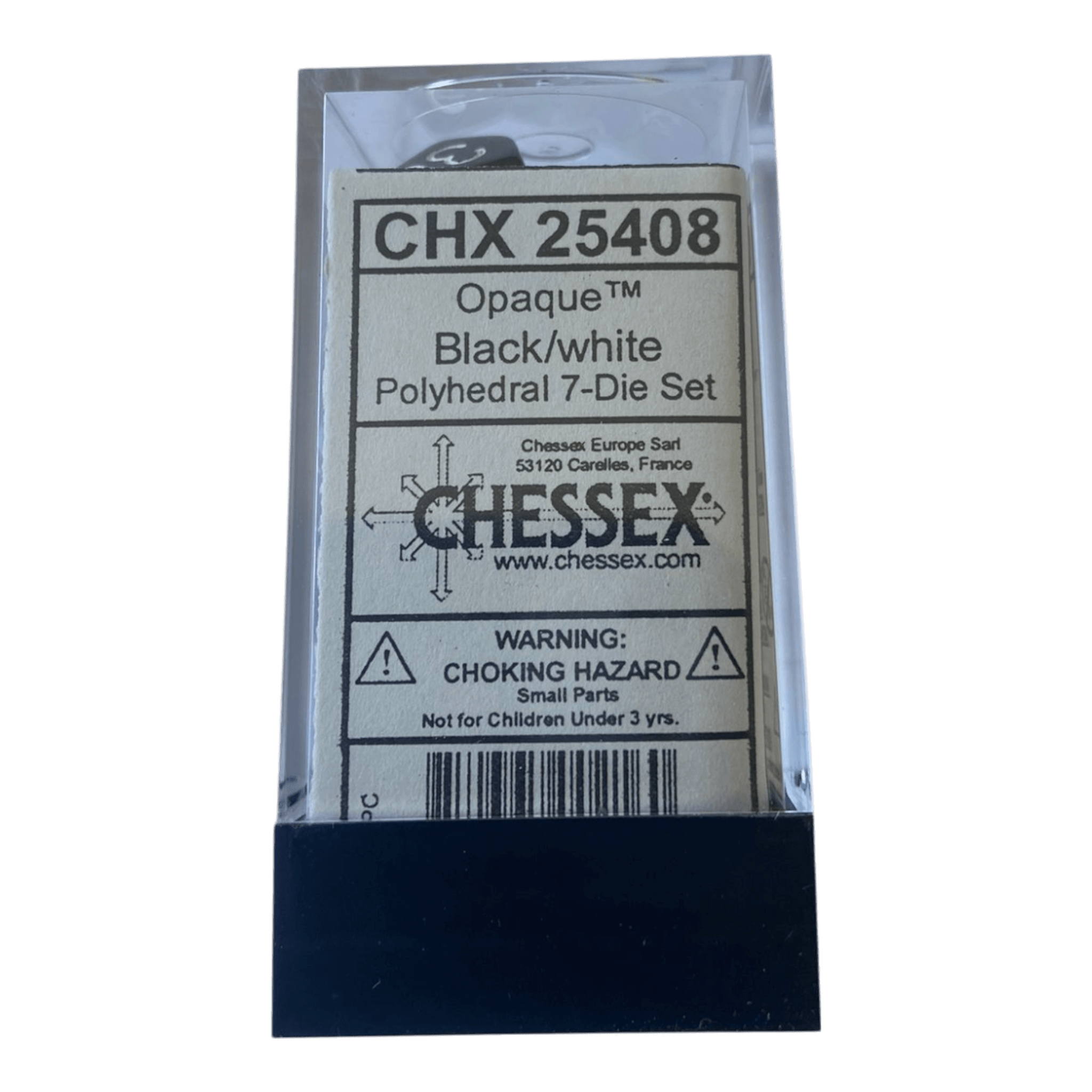 Chessex Chessex Opaque Black/White Set