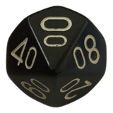 Chessex Chessex Opaque Black/White W10-0