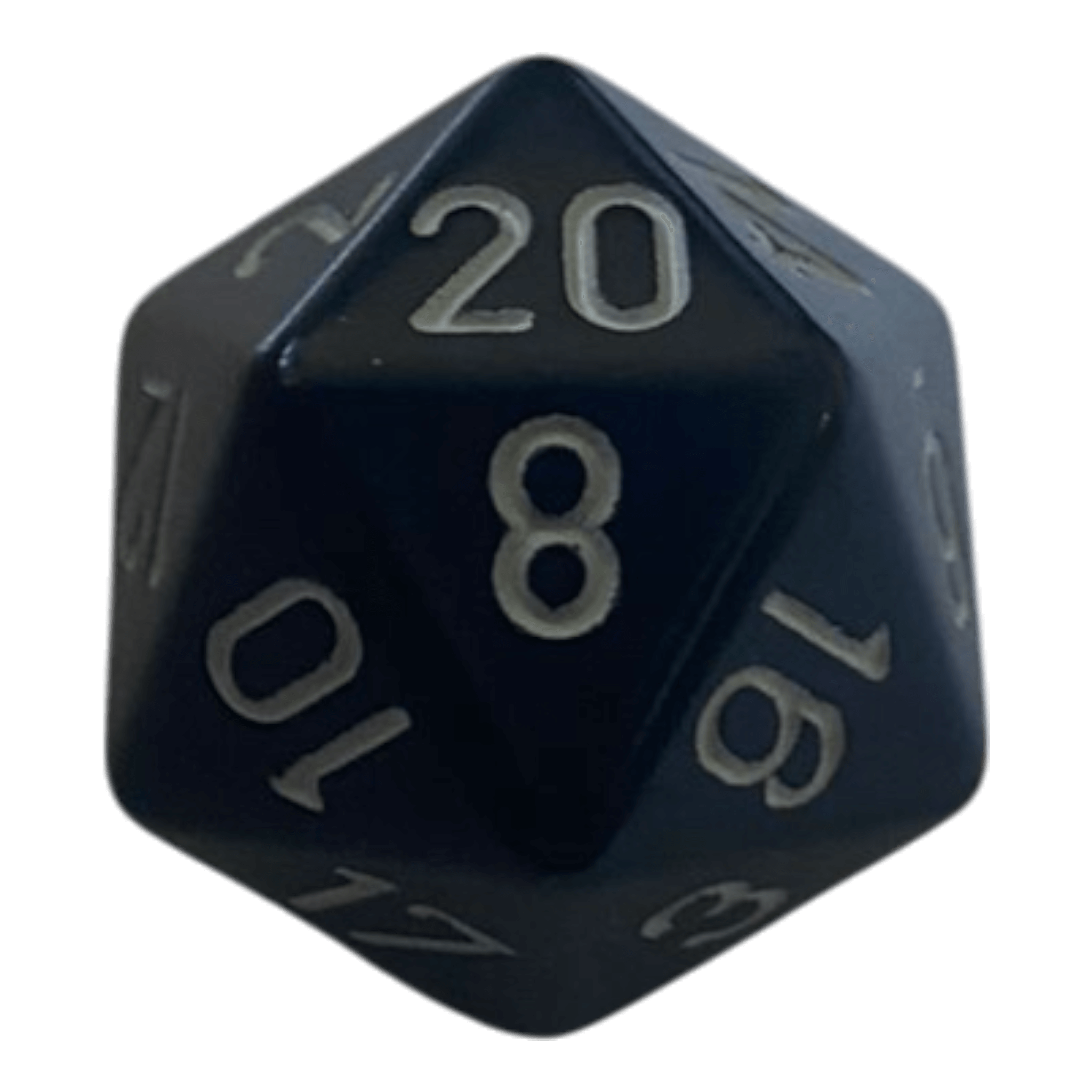 Chessex Chessex Opaque Black/White W20