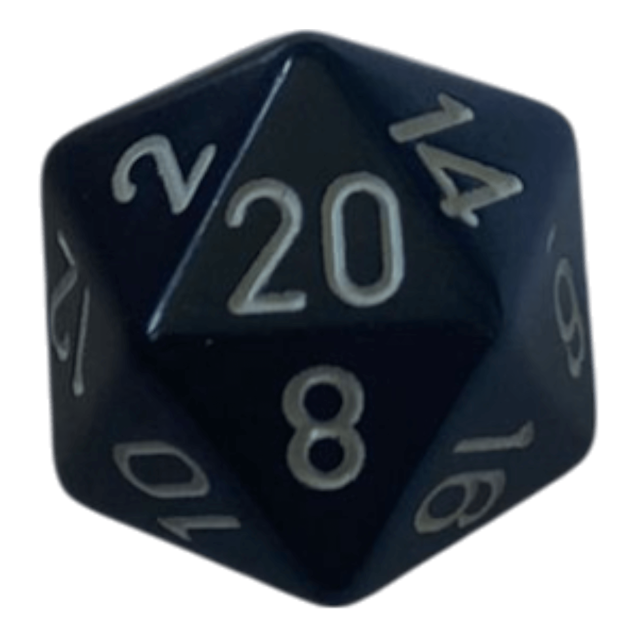 Chessex Chessex Opaque Black/White W20