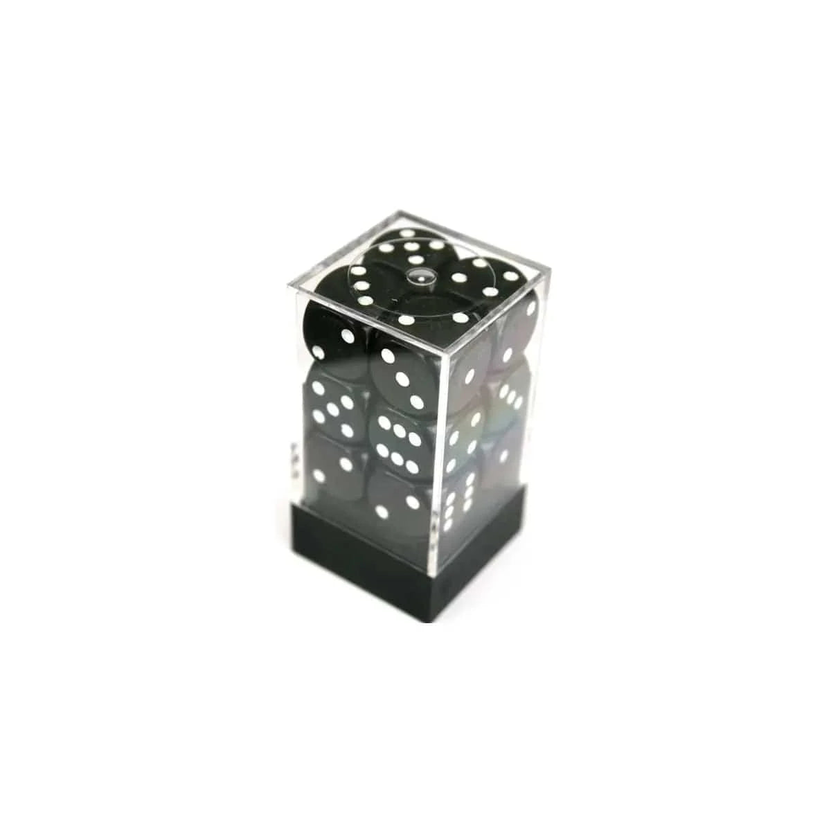 Chessex Chessex Opaque Black/White W6 16mm Set