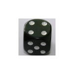 Chessex Opaque Black/White W6 16mm
