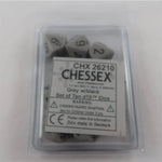 Chessex Chessex Opaque Dark grey/black 10 x W10 Set
