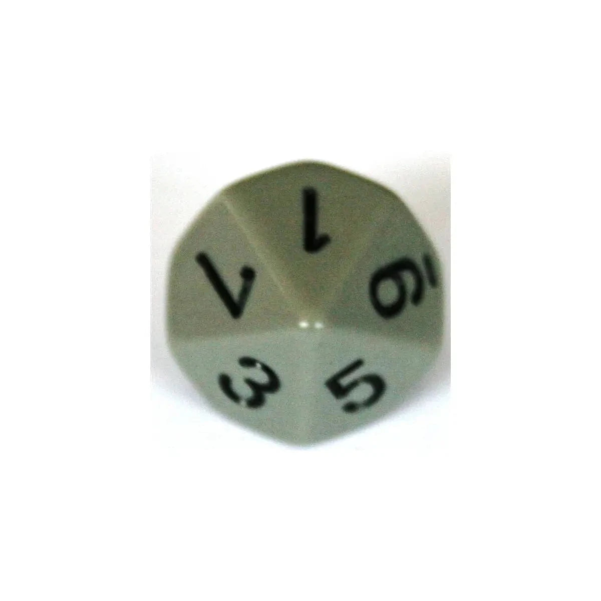 Chessex Chessex Opaque Dark Grey/Black W10