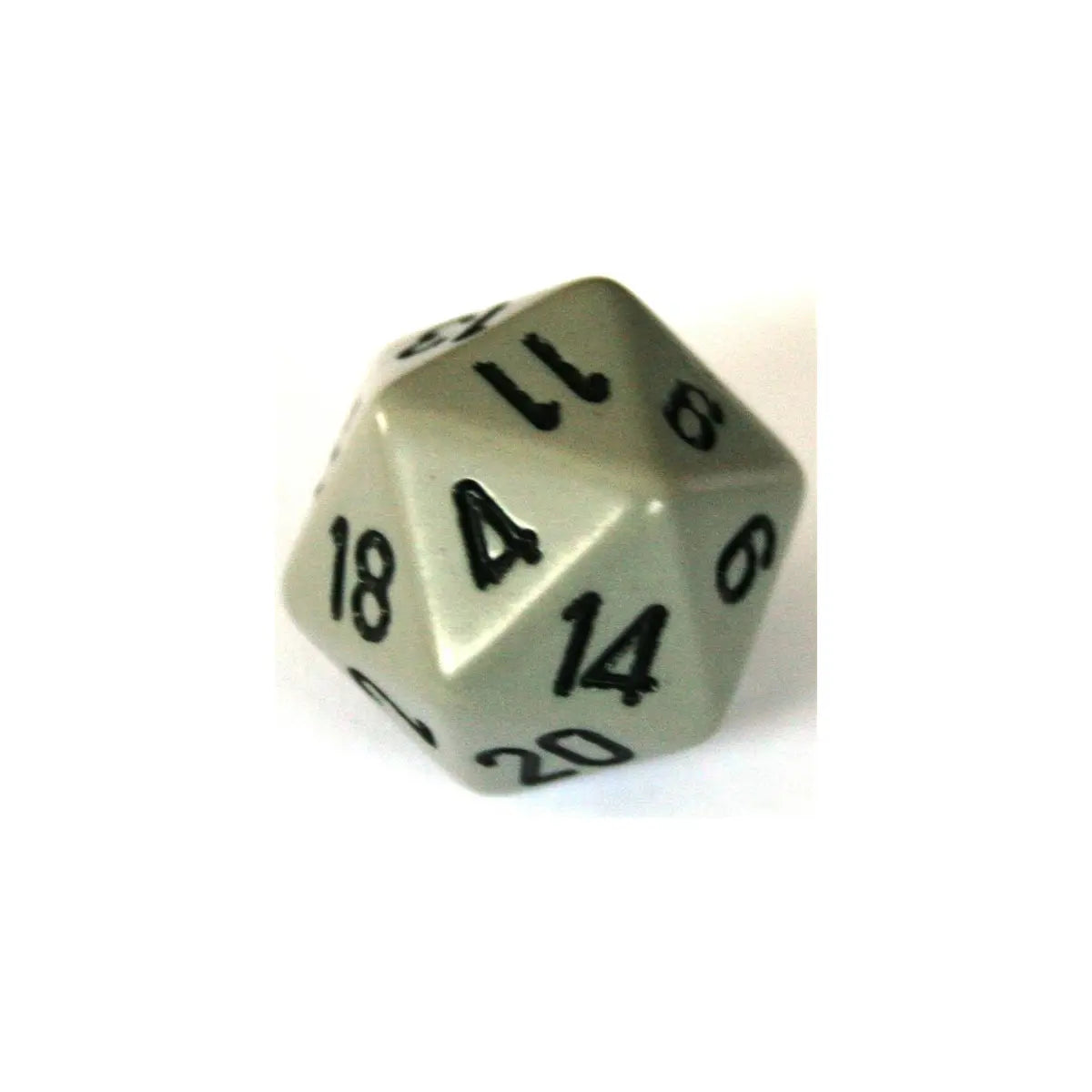 Chessex Opaque Dark Grey/Black W20