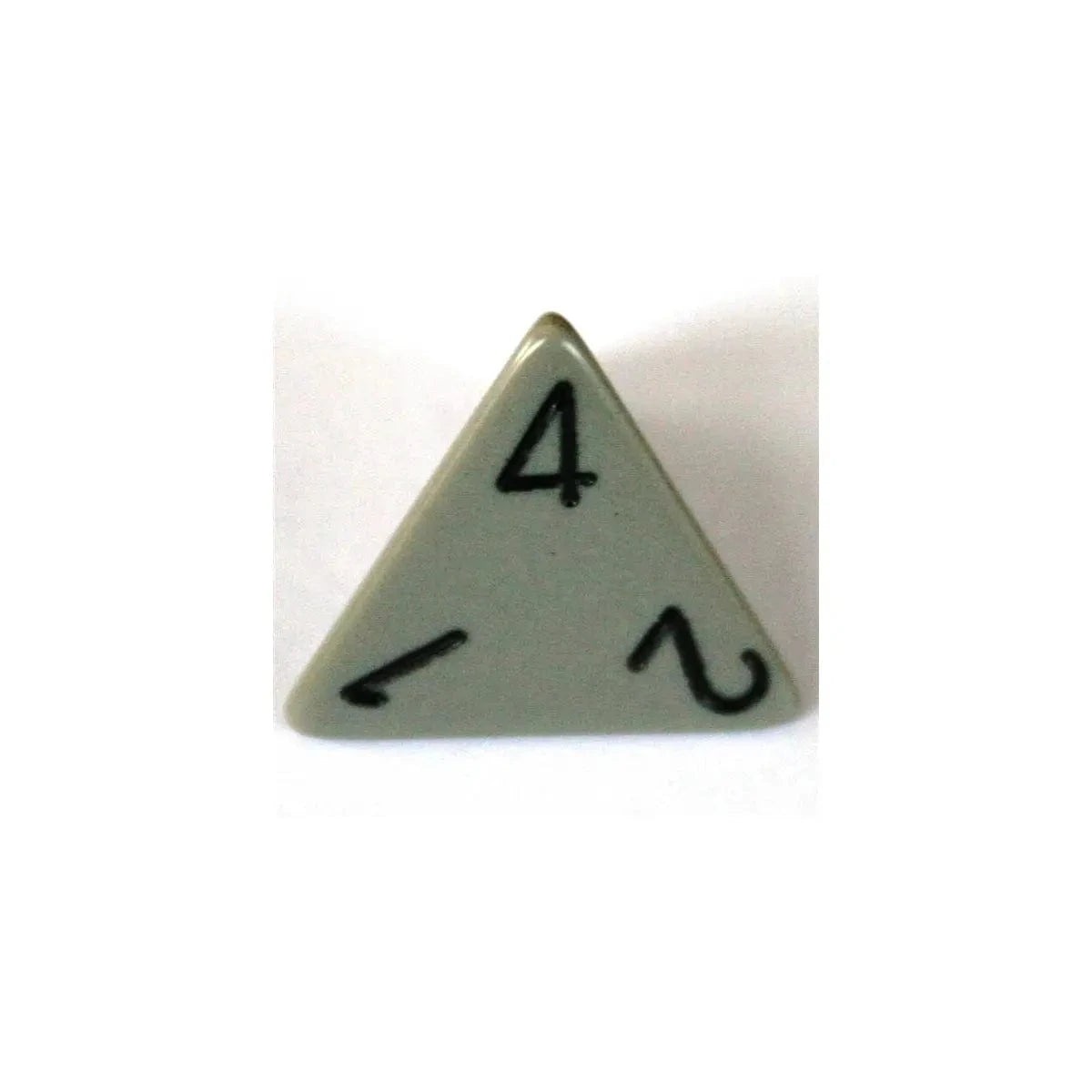 Chessex Chessex Opaque Dark Grey/Black W4
