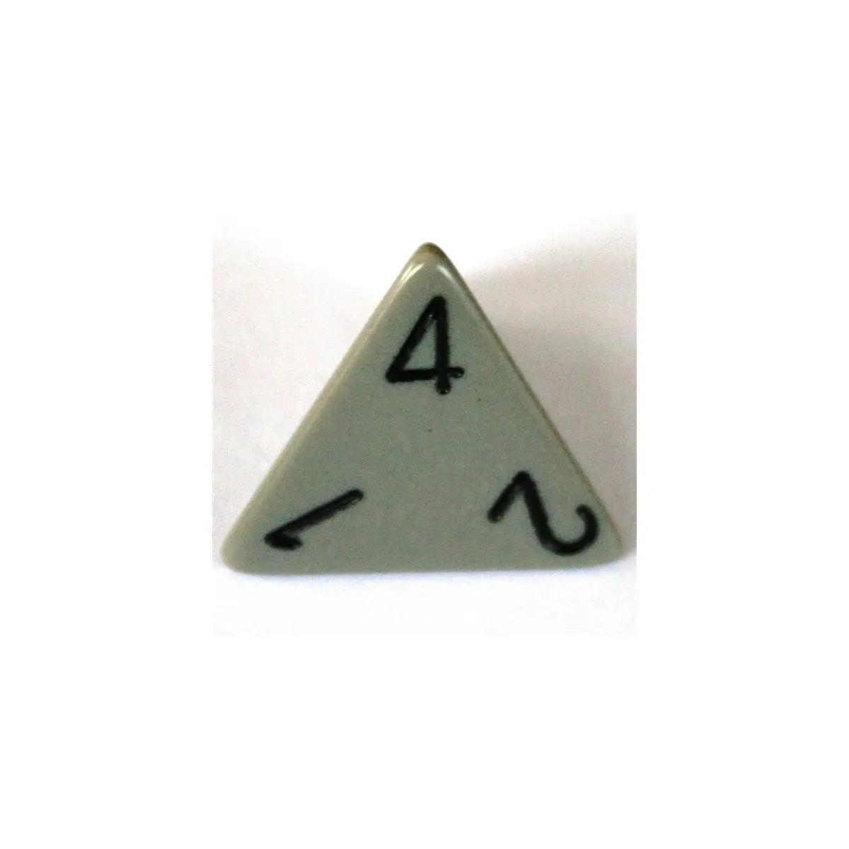 Chessex Opaque Dark Grey/Black W4