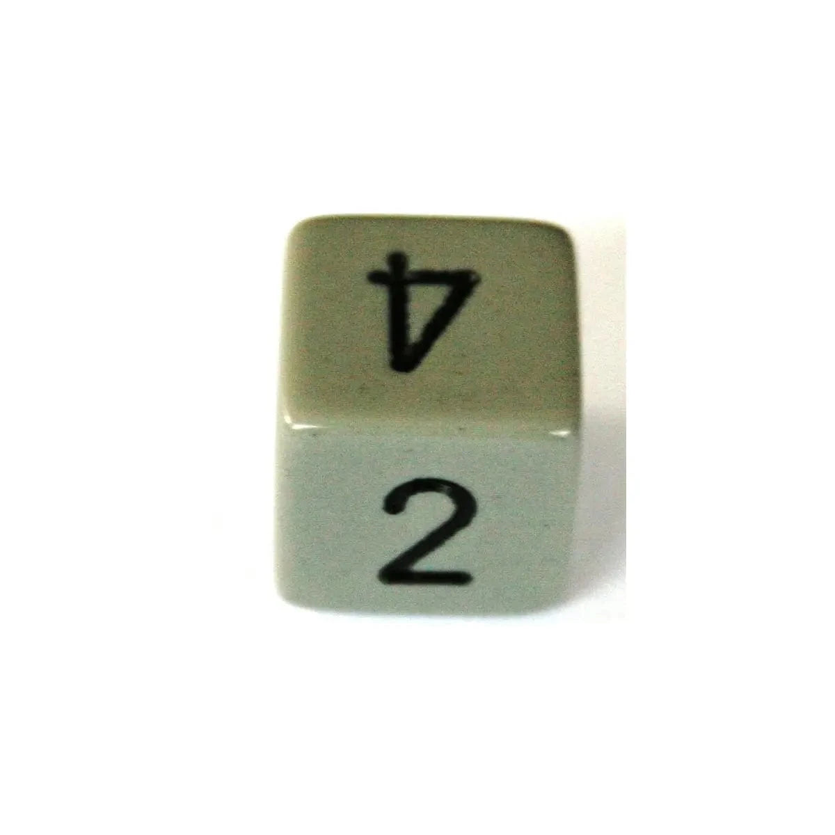 Chessex Chessex Opaque Dark Grey/Black W6