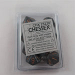 Chessex Chessex Opaque Dark grey/copper 10 x W10 Set