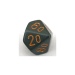 Chessex Chessex Opaque Dark Grey/Copper W10-0