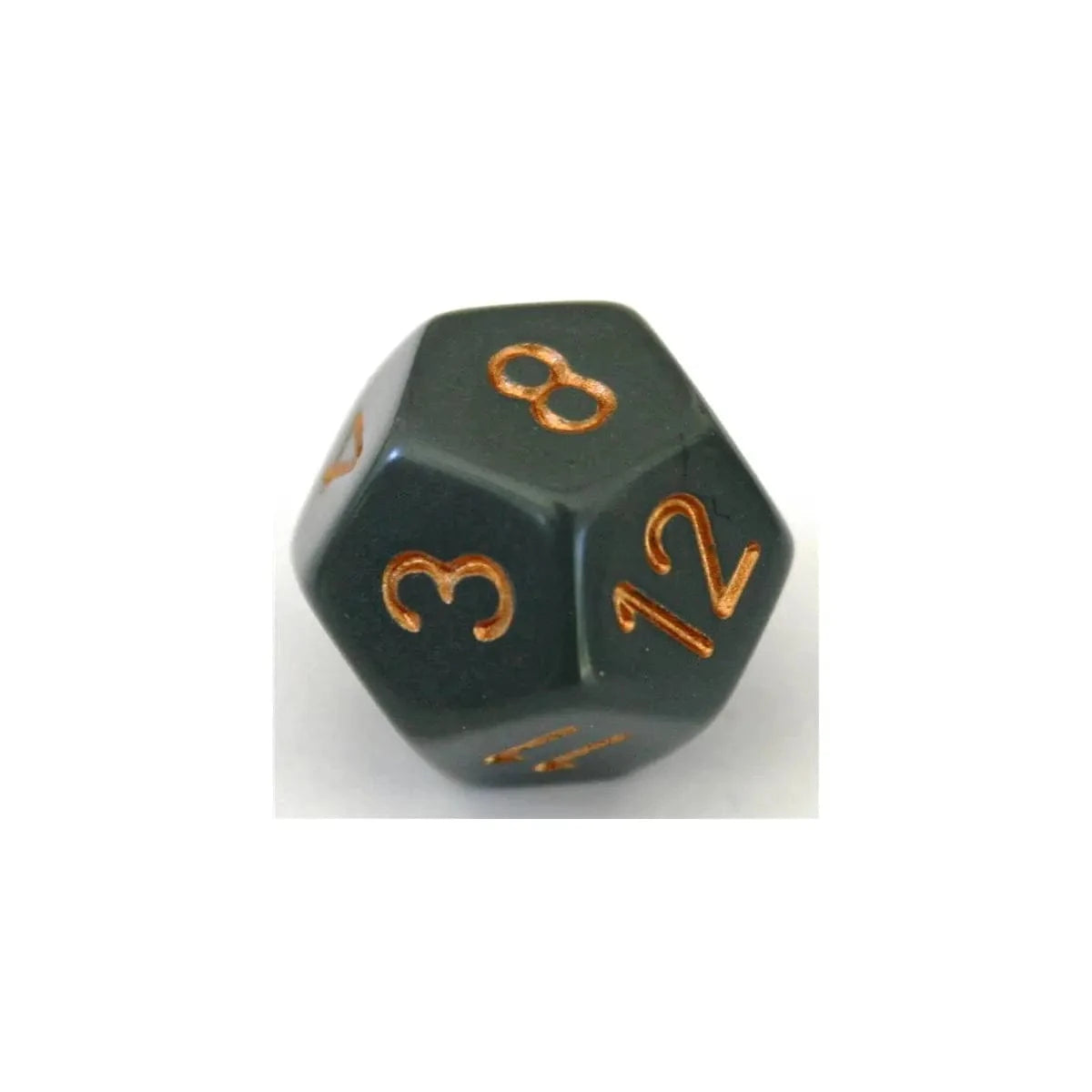 Chessex Chessex Opaque Dark Grey/Copper W12