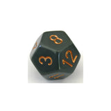Chessex Opaque Dark Grey/Copper W12
