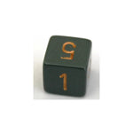 Chessex Chessex Opaque Dark Grey/Copper W6