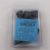 Chessex Opaque Dusty blue 10 x W10 Set