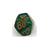 Chessex Chessex Opaque Dusty Green W10-0