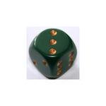 Chessex Opaque Dusty Green W6 12mm