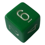 Chessex Chessex Opaque Green W6