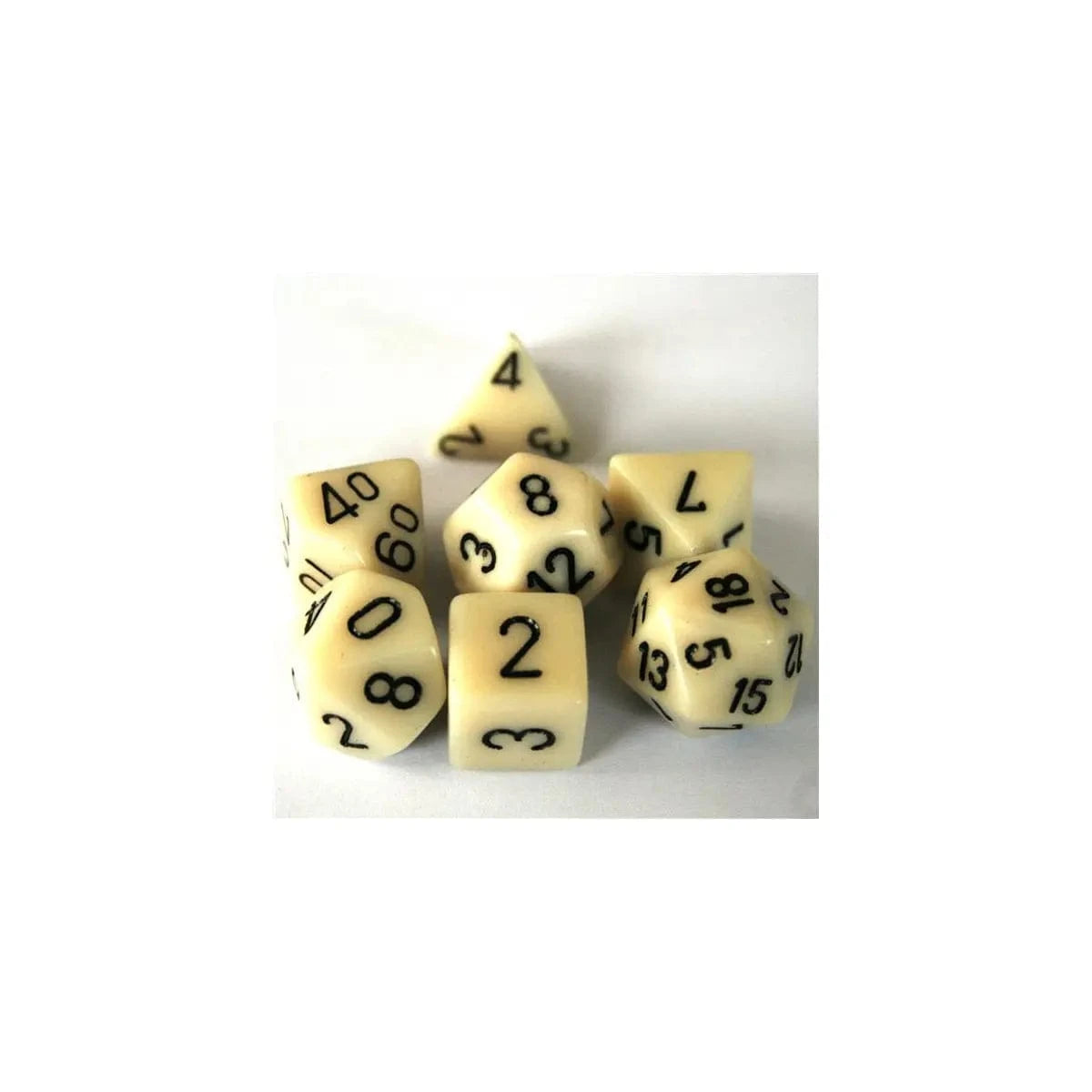 Chessex Chessex Opaque Ivory Set