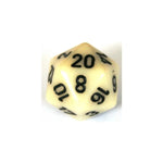 Chessex Chessex Opaque Ivory W20