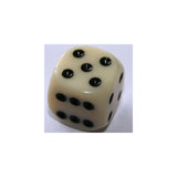 Chessex Opaque Ivory W6 16mm