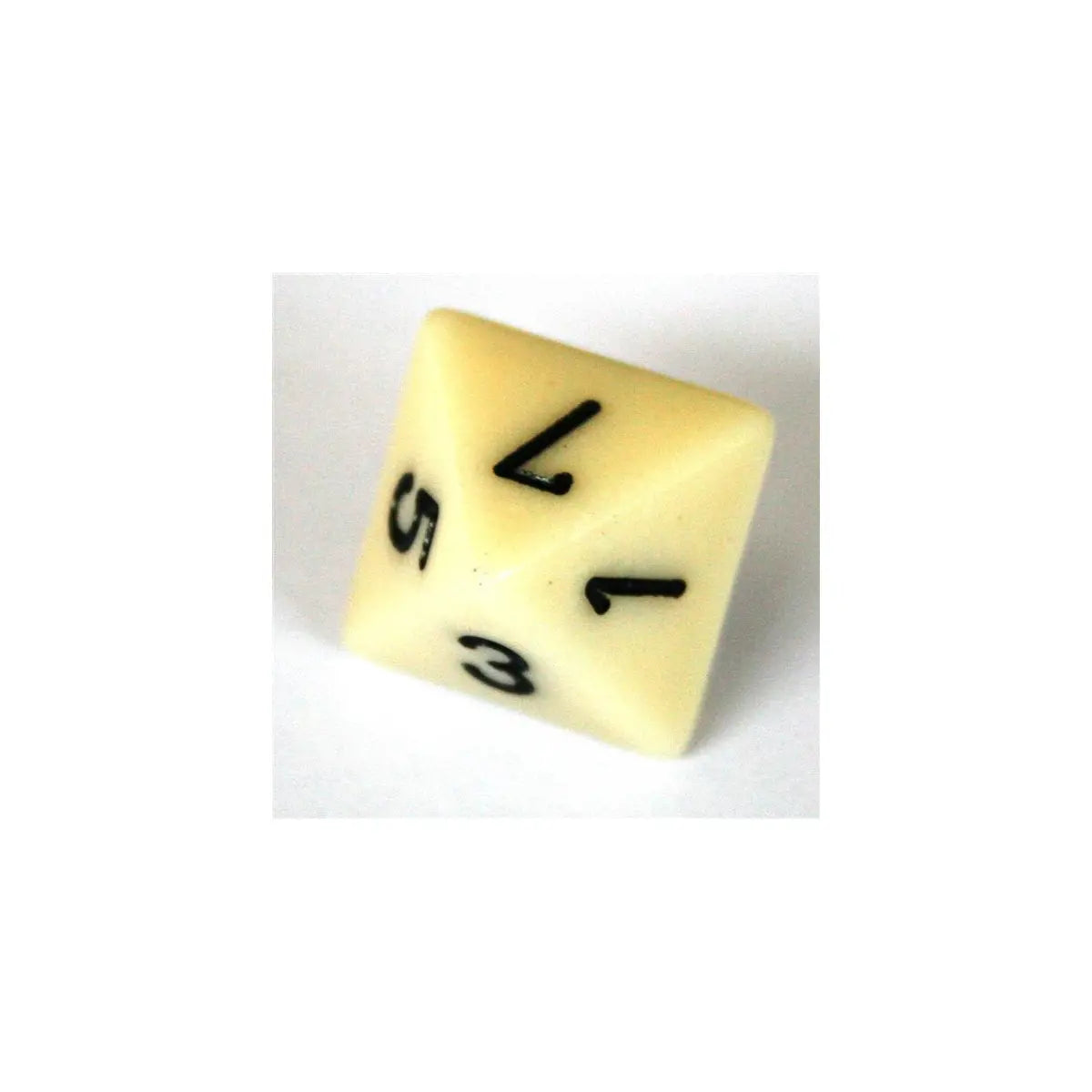 Chessex Opaque Ivory W8