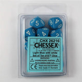 Chessex Chessex Opaque Light blue 10 x W10 Set