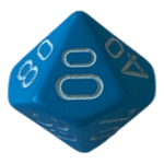 Chessex Chessex Opaque Light Blue W10-0
