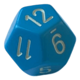 Chessex Chessex Opaque Light Blue W12