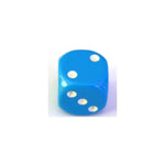 Chessex Chessex Opaque Light Blue W6 12mm