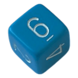 Chessex Chessex Opaque Light Blue W6
