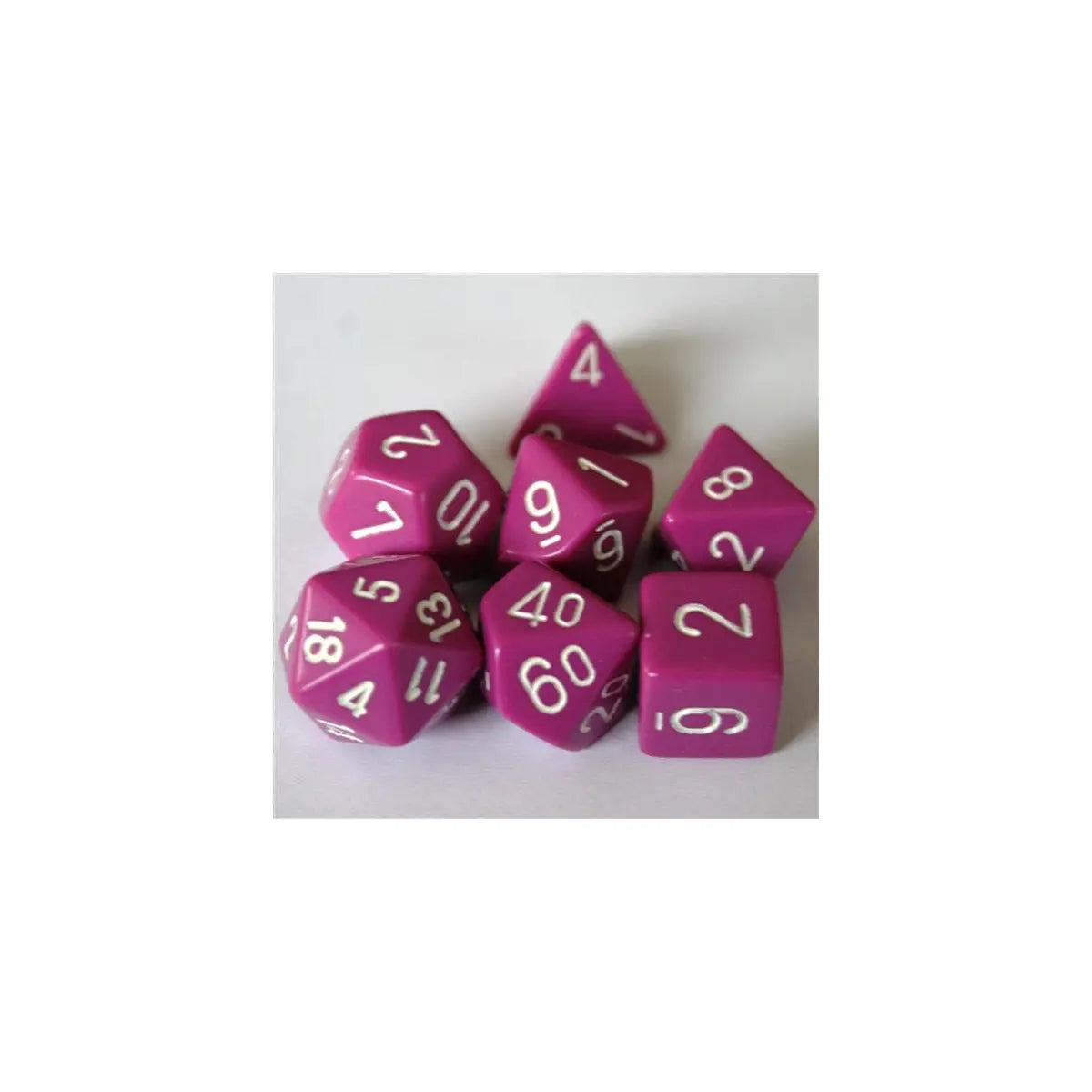 Chessex Opaque Light Purple Set