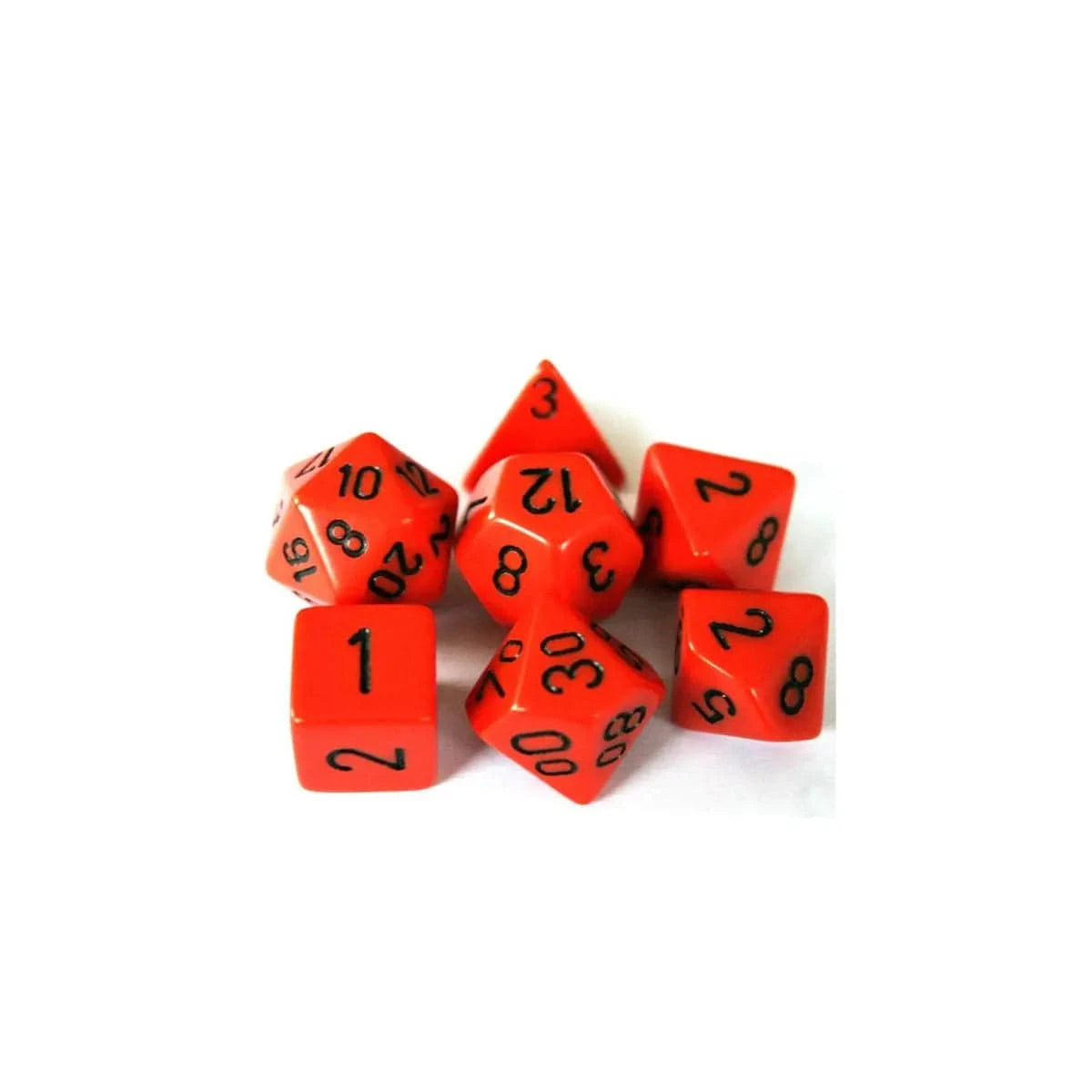 Chessex Chessex Opaque Orange Set
